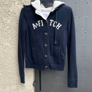Abercrombie and Fitch womens Sherpa sweater